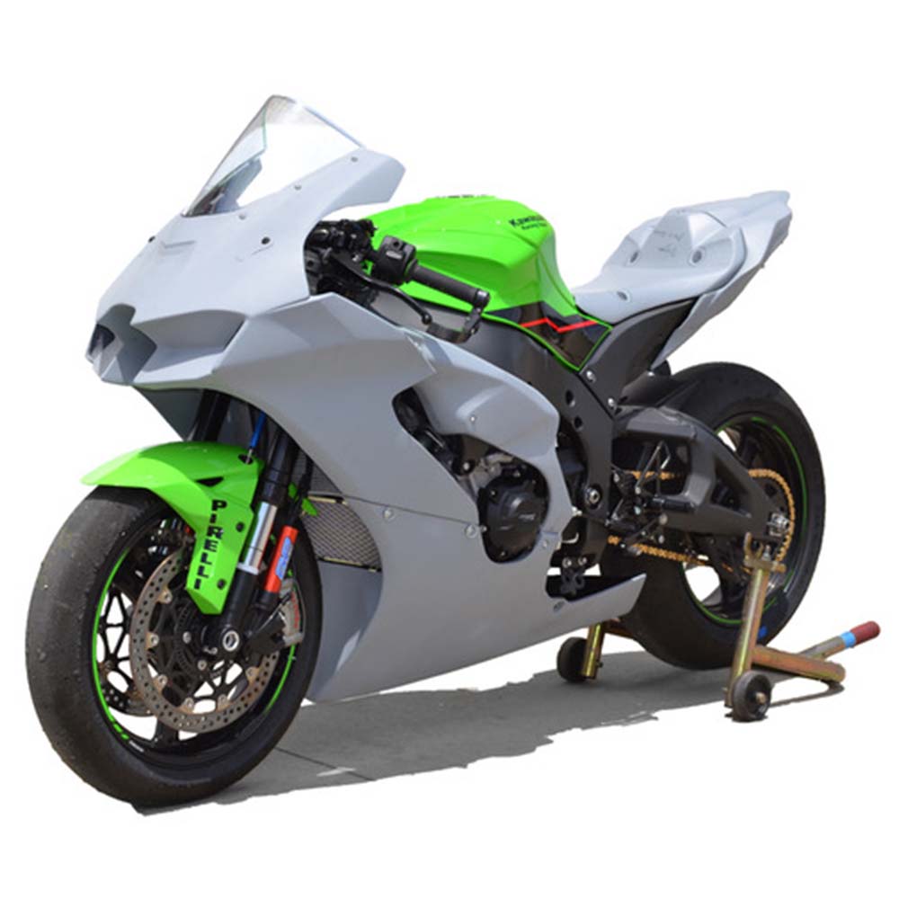ZX10R/RR 2021+ Race Bodywork – Primer Gray - HotbodiesRacing.com