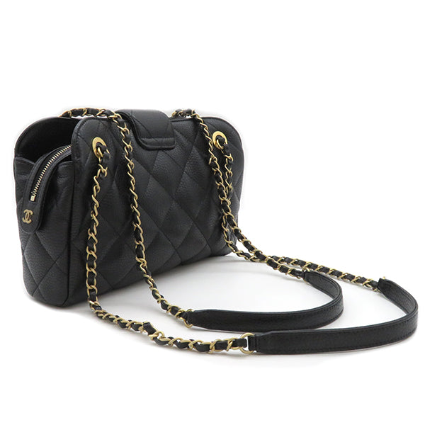 シャネル CHANEL マトラッセ ラージボーリングバッグ AS4978 ブラック