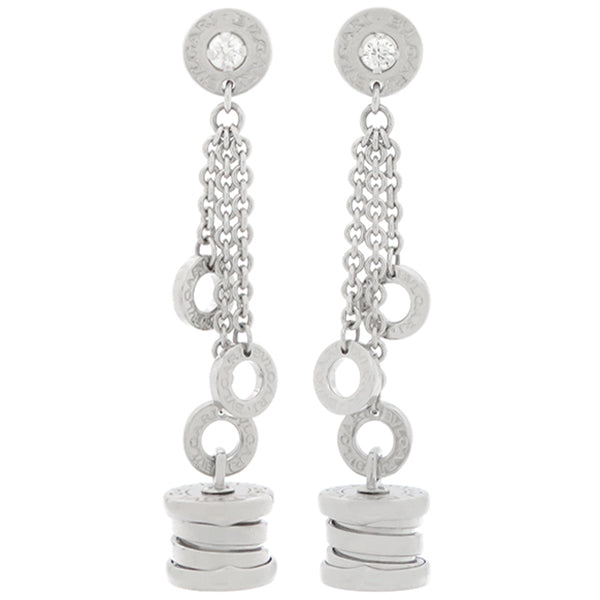 ブルガリ BVLGARI ビーゼロワン エレメント 1Pダイヤ ホワイトゴールド