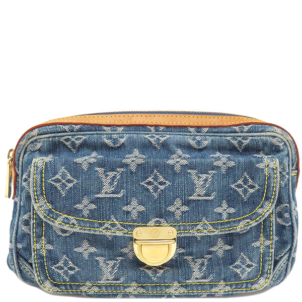 ルイヴィトン LOUIS VUITTON バムバッグ M95347 ブルー モノグラム