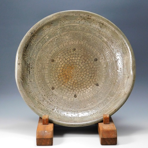 二代 清水六兵衛 三島鉢 | いとう鳳凰堂古美術店