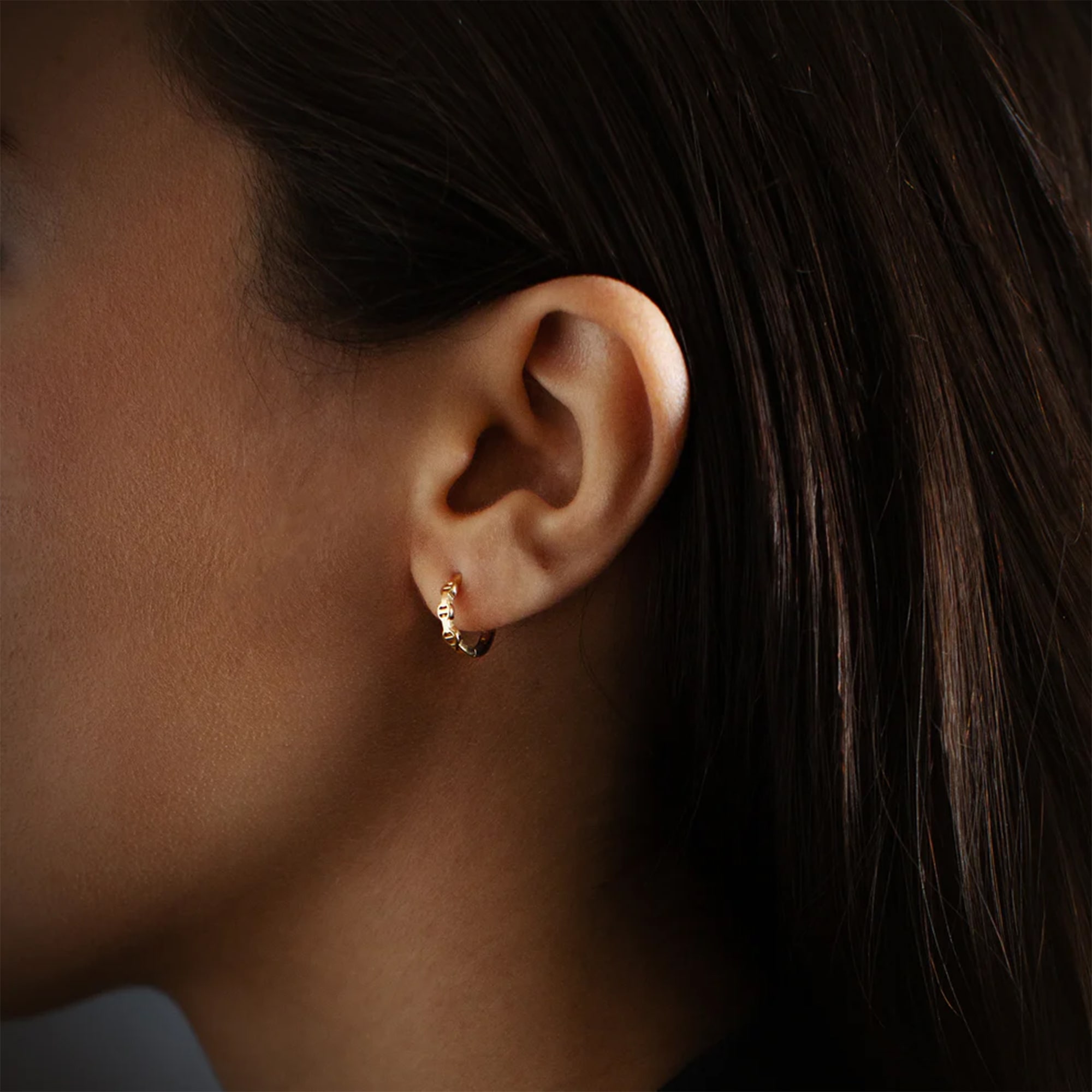 HUGGIE｜YG｜Pierced Earring｜HOORSENBUHS(ホーセンブース