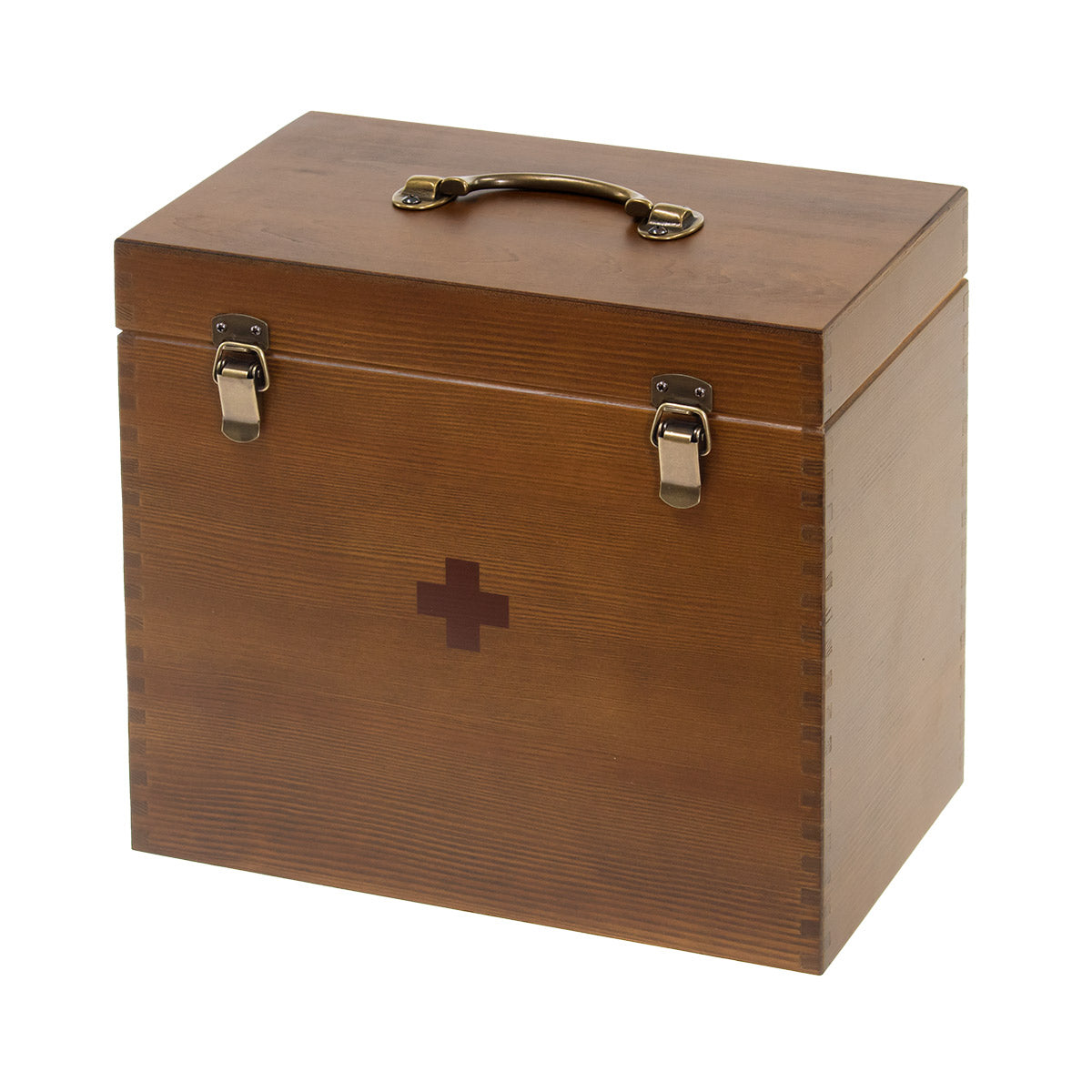 救急箱 木製 日本製 大容量 薬箱 薬 収納 – ハウジー