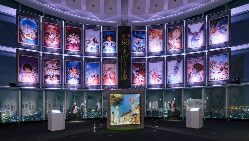 連載完結記念「約束のネバーランド展」が開幕！ 秘蔵資料の展示も