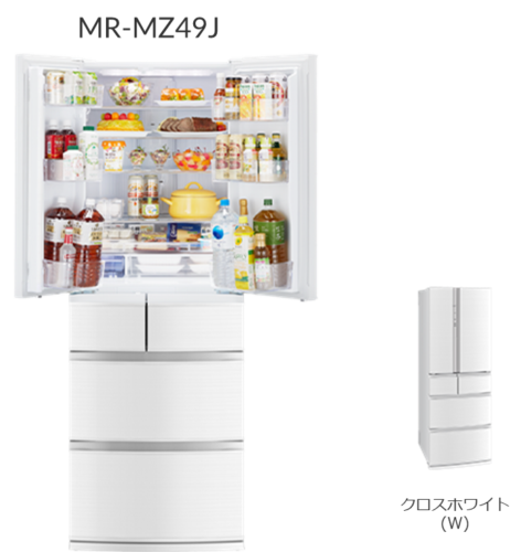三菱電機冷蔵庫2023年と2022年の型落ち比較まとめ（フレンチドア