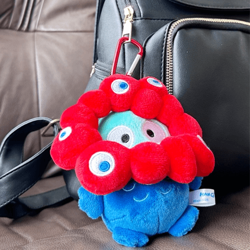 ミャクミャク×ハンギョドン」のLサイズぬいぐるみが3/13(木)より発売中🧸