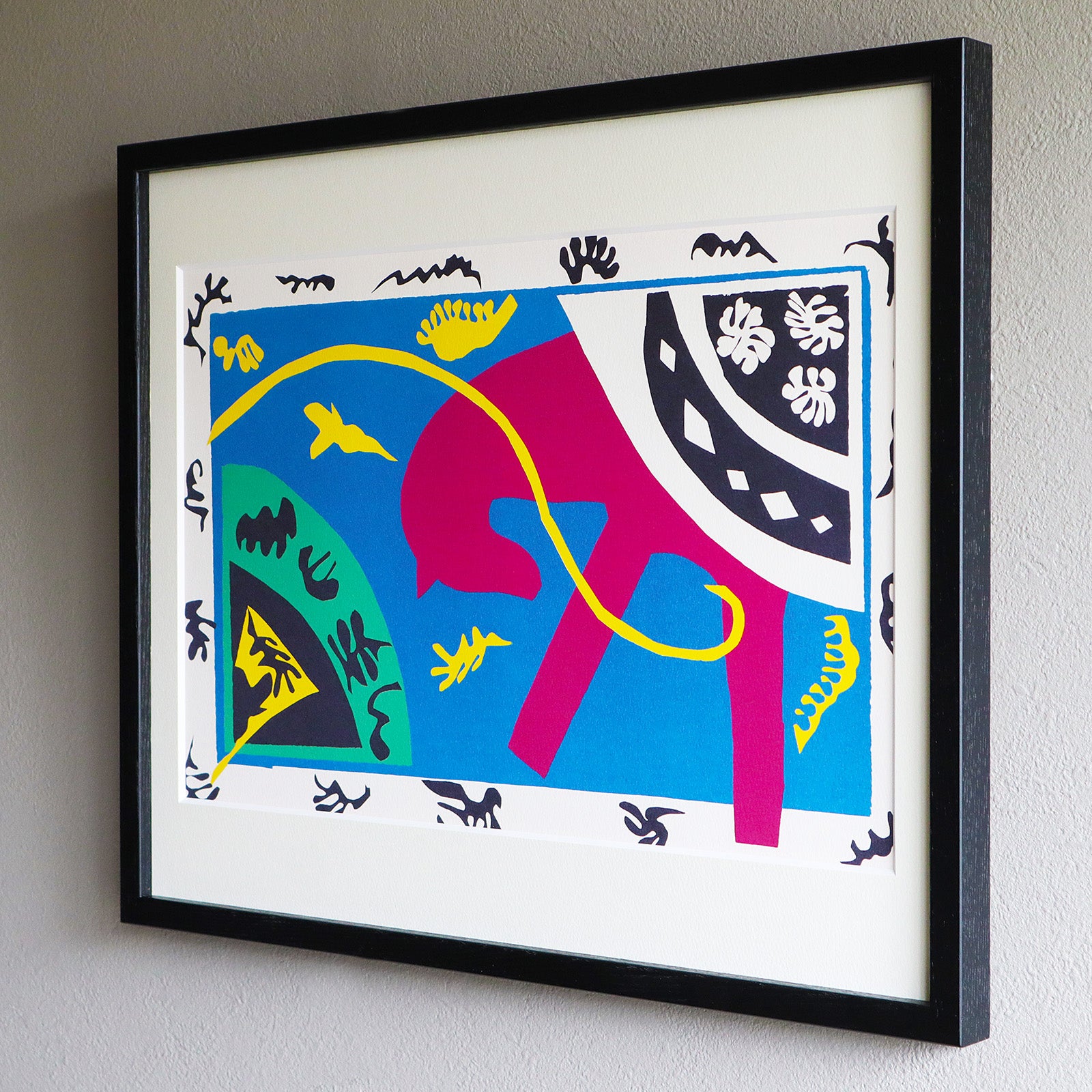 アンリ・マティス 版画集『ジャズ』「馬、曲馬師、道化師」アート