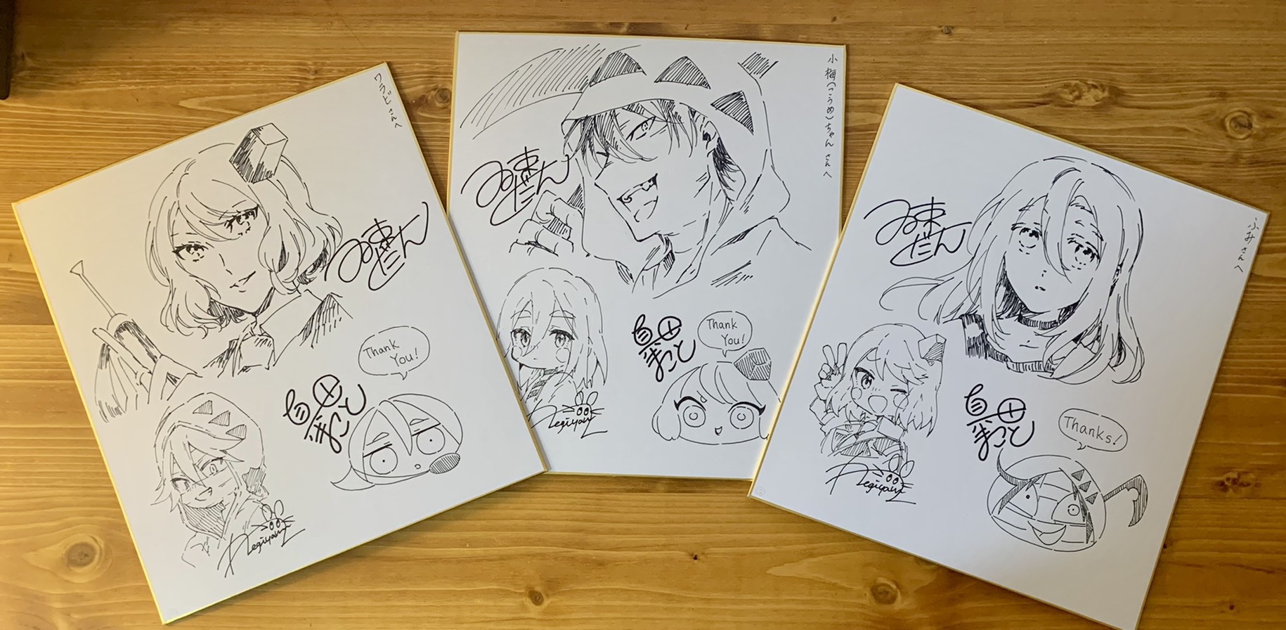 研 ナオコさんサイン色紙 研 ナオコさんサイン色紙 研 ナオコさん