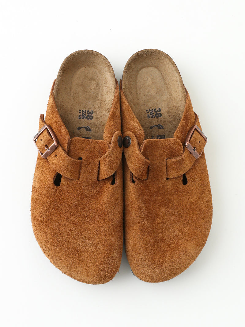 BIRKENSTOCK | ボストンスエードレザーサンダル Boston LEVE Mink