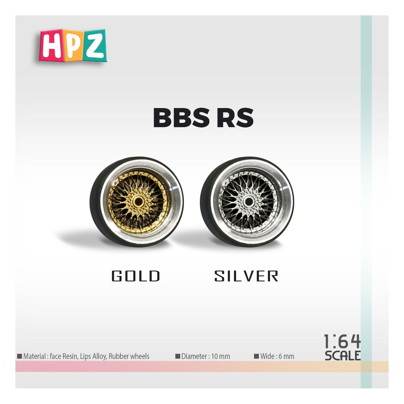 HPZ Wheels Model BBS RS – HPZToys