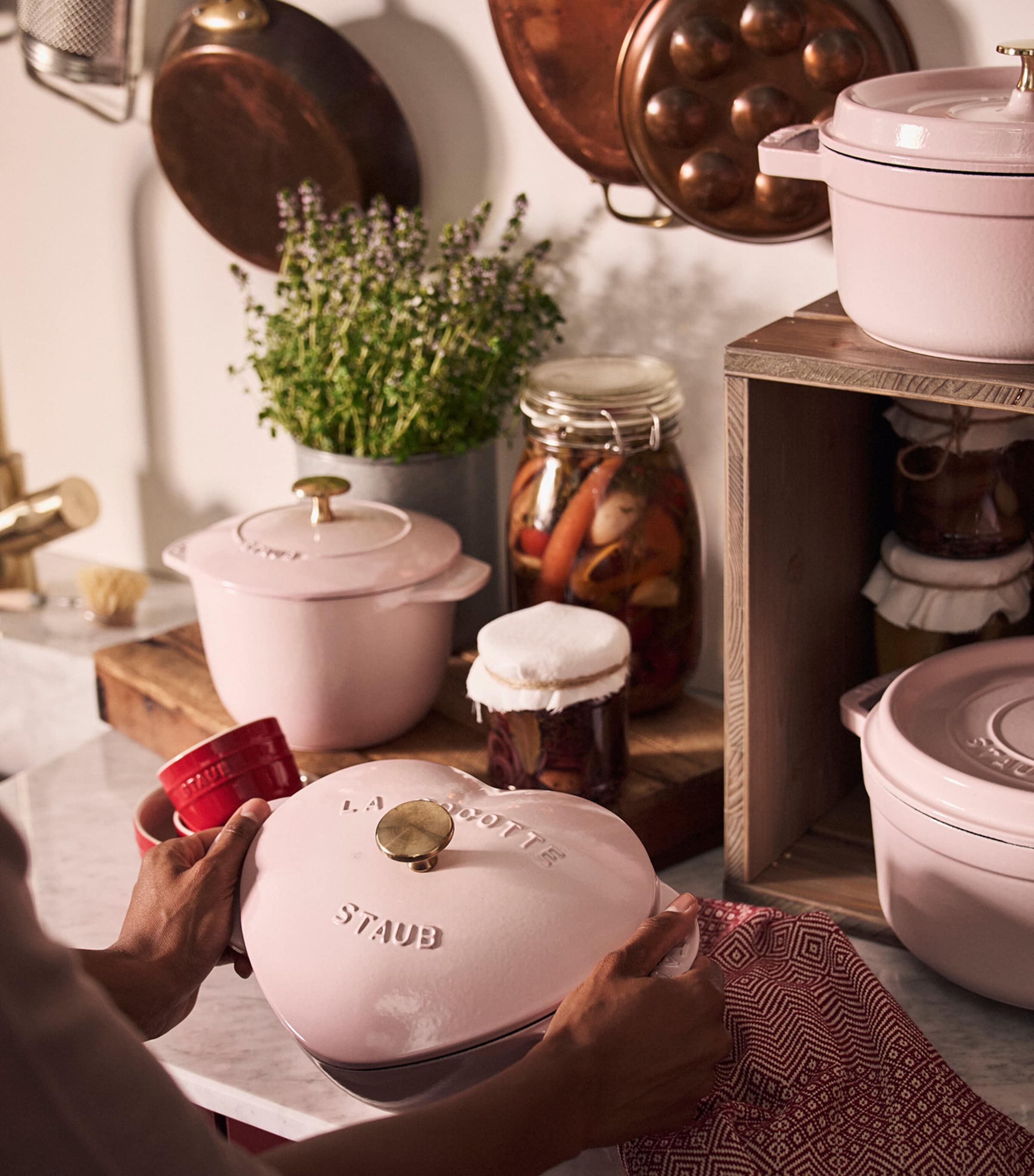Staub Heart Cocotte (20cm) | Harrods US