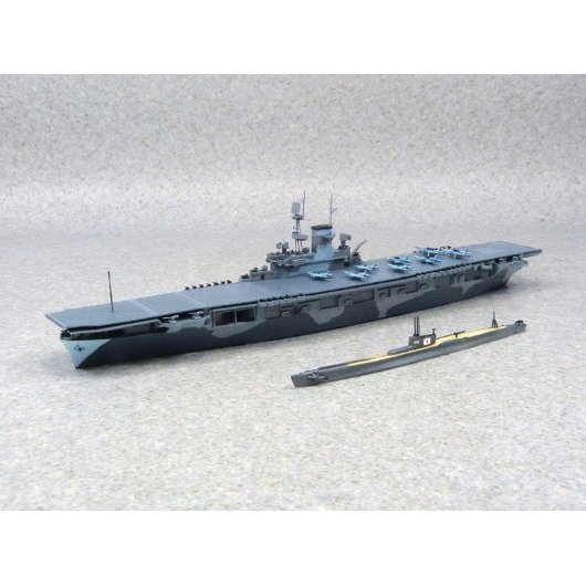 1/700 米国海軍 航空母艦 WASP & 日本海軍 潜水艦 伊19 | 鉄道模型