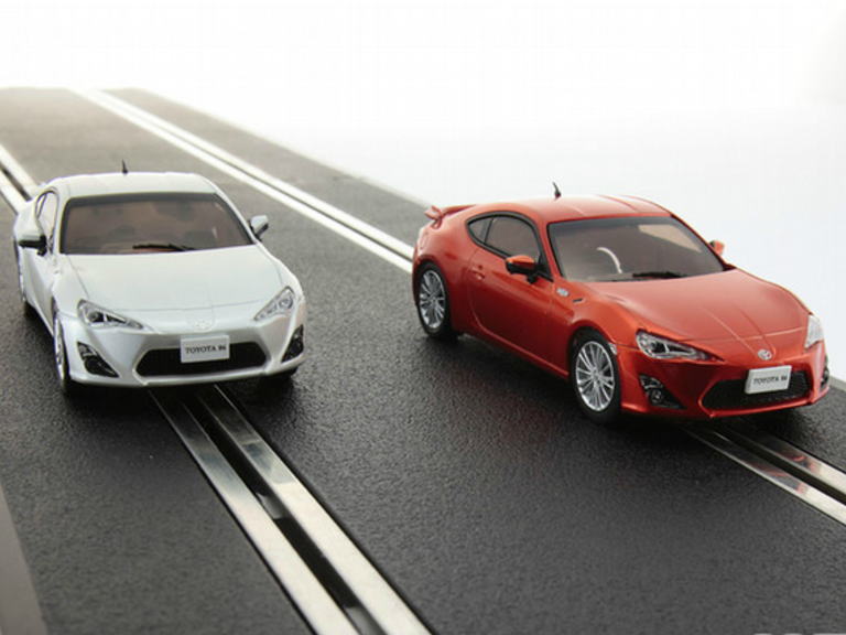 京商 Dslot43 スターターセット 【トヨタ86（オレンジメタリック