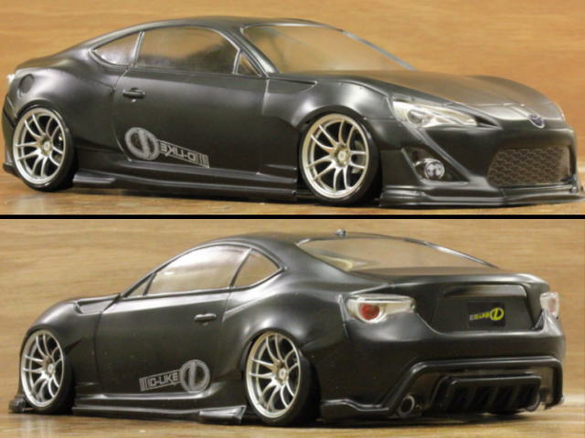 D-Like DL098 TOYOTA 86 （ZN6） 未塗装クリアボディ | 鉄道模型