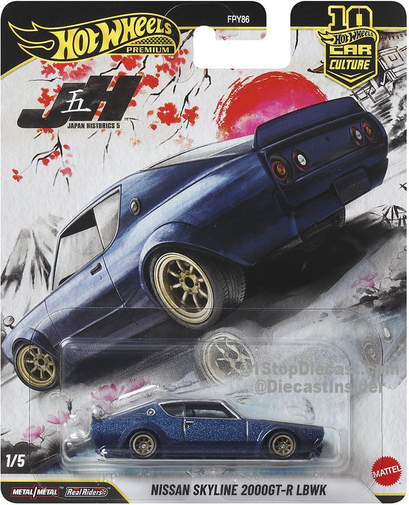 Hot Wheels 2026 Car Culture - Japan Historics 5