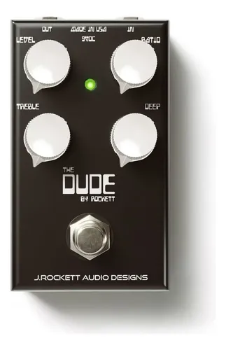 Pedal de efeito J. Rocket Audio Designs The Dude V2 preto | Frete