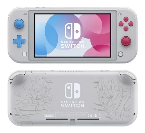 Nintendo Switch Lite 32GB Zacian and Zamazenta Edition cor gray y