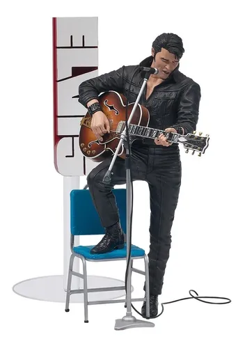Elvis Presley 68 Comeback Special Boneco Mcfarlane 30cm | MercadoLivre