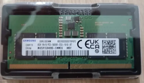Memória Ram Samsung Ddr5 8gb 5600 MHz - Notebook | Parcelamento