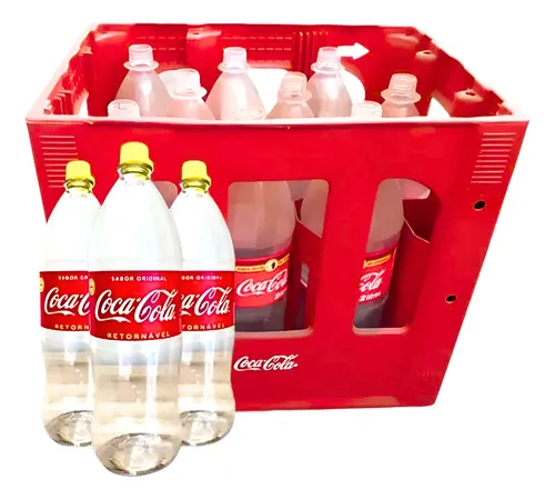 Caixa De Coca-cola Retornável 2l Com 9 Garrafas | MercadoLivre