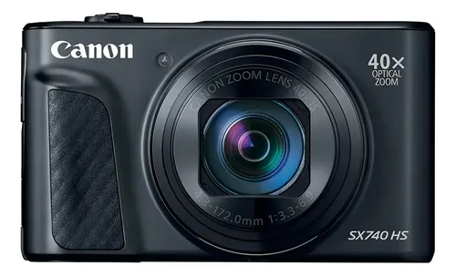 Canon PowerShot SX740 HS compacta avançada cor preto | Frete grátis