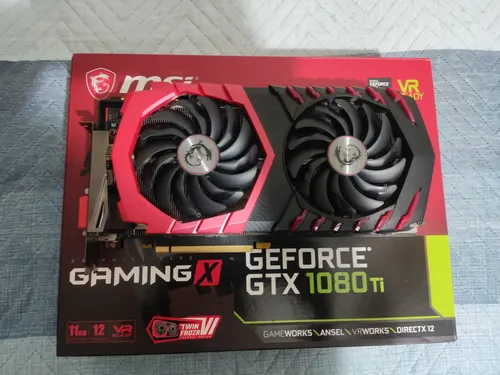 Placa De Vídeo Msi Geforce Gtx 1080 Ti Gaming X 11g | MercadoLivre