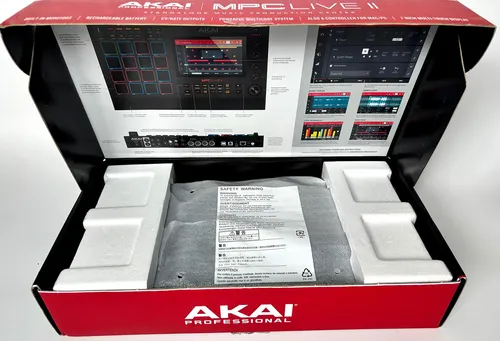 Akai Mpc Live Ii Sampler Drumpad Daw Estúdio De Gravação Dj Preto