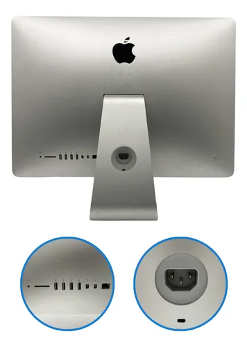 Apple Imac A1418 21,5'' 2013 Core I5 Quad-core 8gb 960gb Prateado