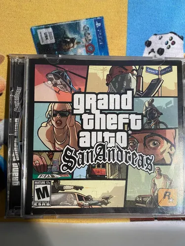 Gta San Andreas (second Edition) Pc Original Edição Rara