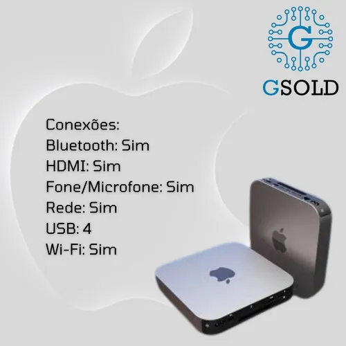 Mac Mini A1347 Intel Core I5 16gb De Ram 240ssd | MercadoLivre