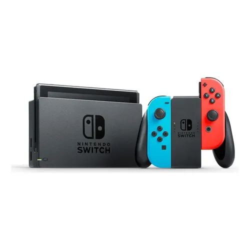 Nintendo Switch HAC-001 32GB Standard cor vermelho-néon y azul