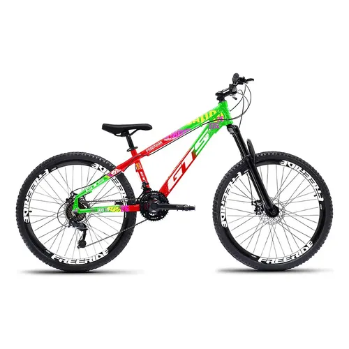 Bicicleta De Grau Gts Predador 21v Aro 26 Disco Mecânico Cor