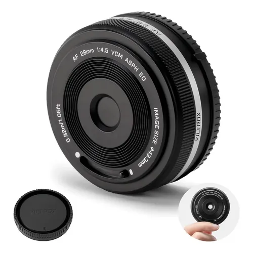 Viltrox 28mm F4.5 X-mount Black | MercadoLivre