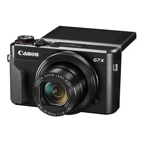 Canon PowerShot Serie G G7 X Mark II compacta cor preto | Frete grátis