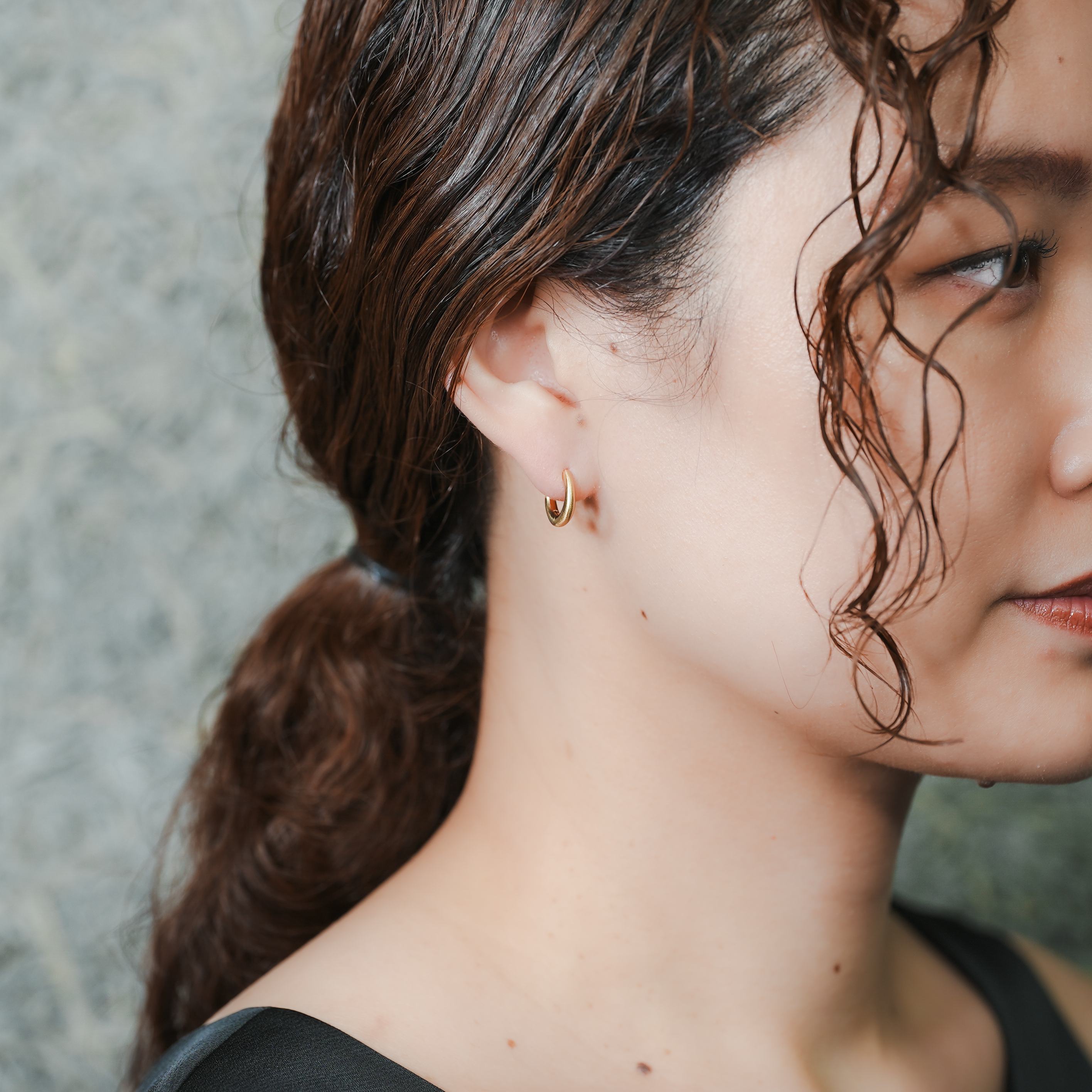 hum ハム HUMETE 'CLASSIC' PIERCED EARRINGS [et-P97m] ピアス