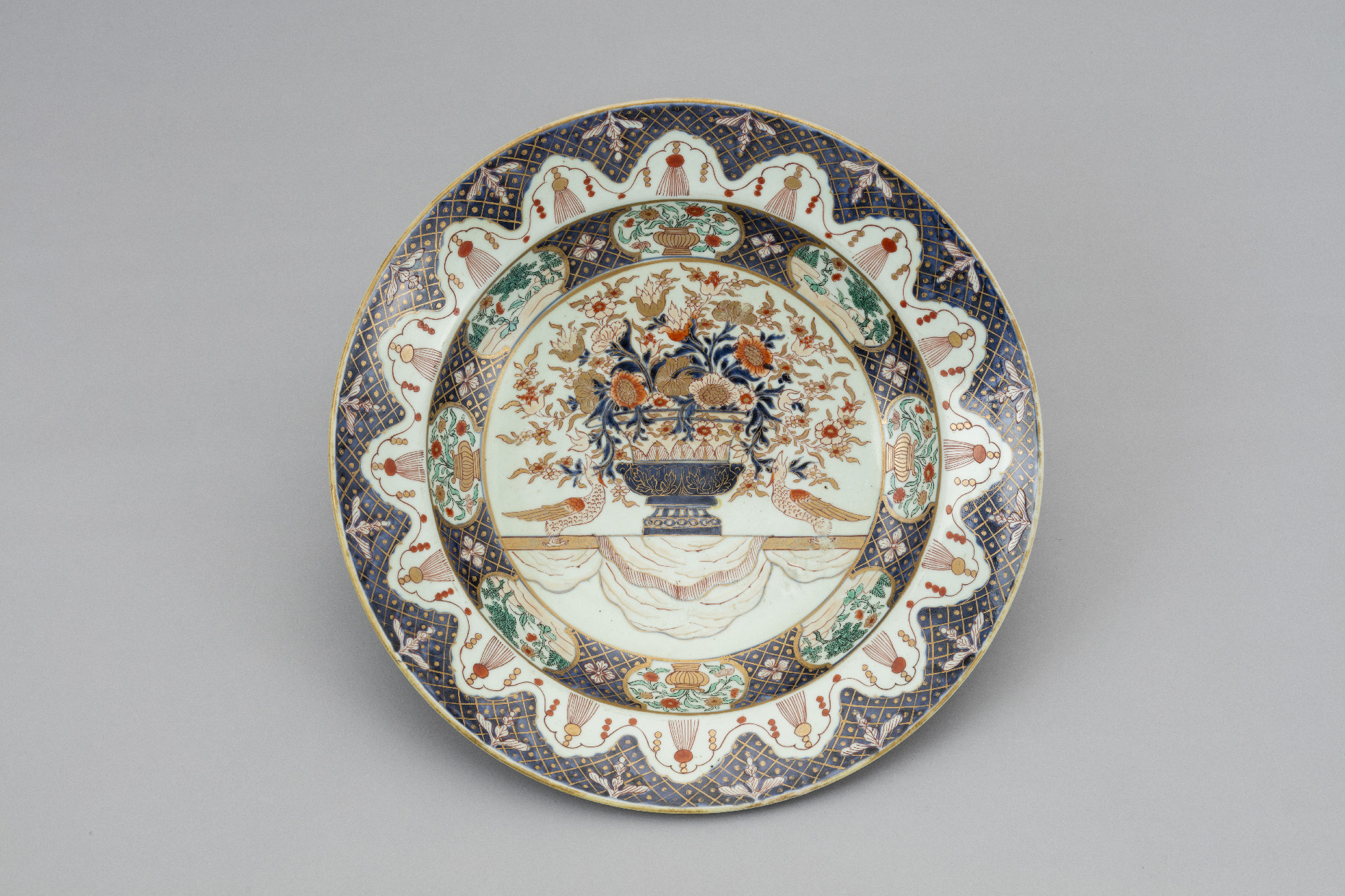 美品】古伊万里焼 中国美術 伊万里焼の陶器／銘あり伊万里 明治 古玩