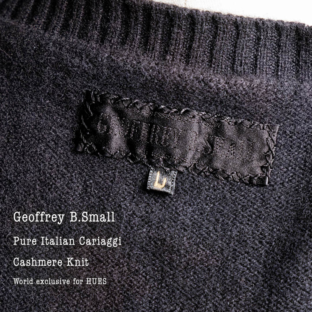 ジェフリー B.スモールのアクシデンタルダイ カシミアニット 2025ver