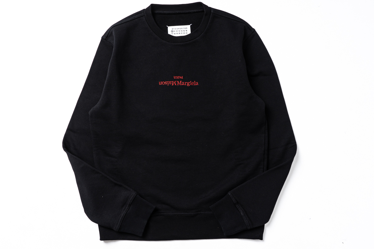 メゾンマルジェラのリバースロゴ スウェット | HUES 福岡セレクトショップ