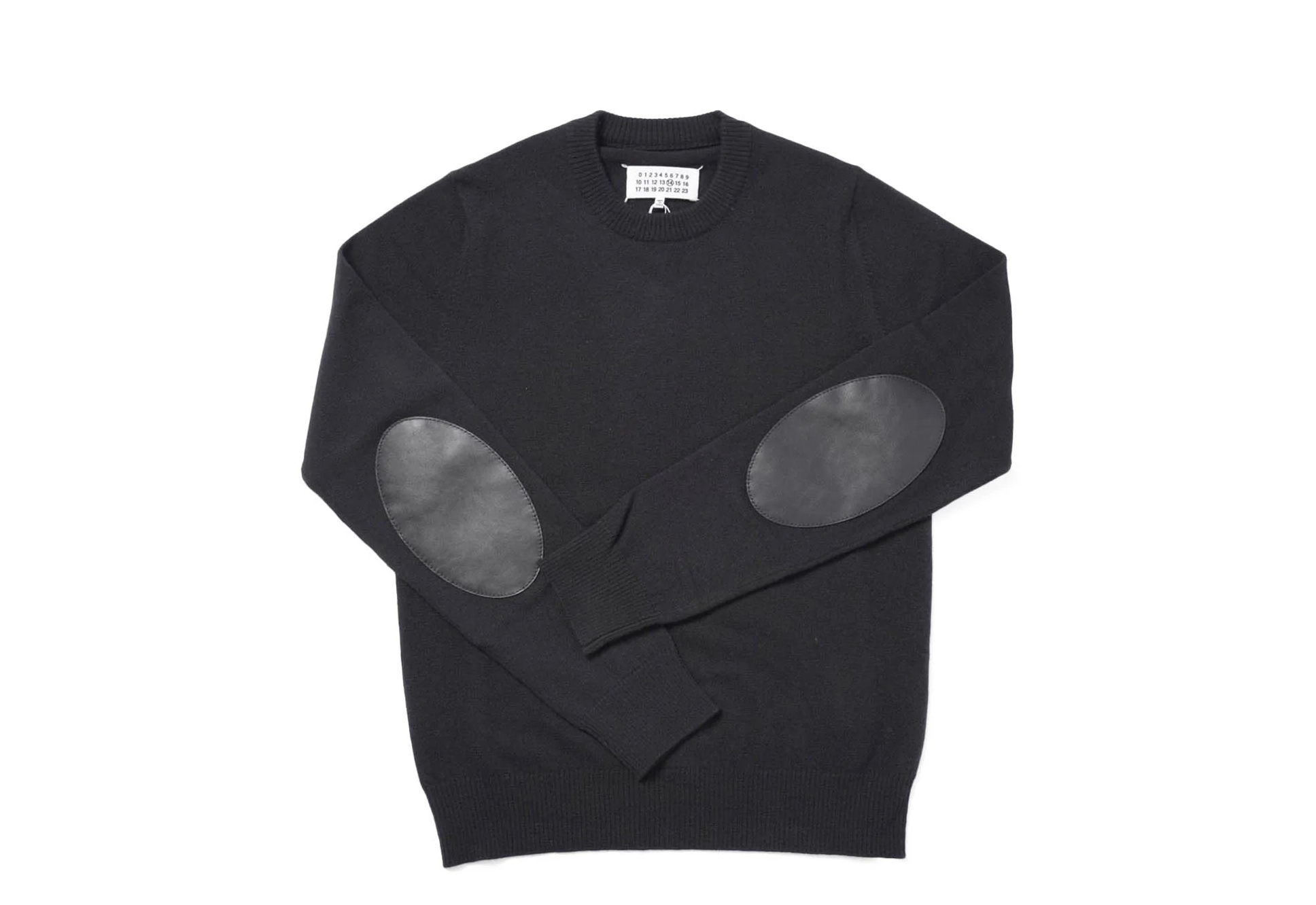 メゾンマルジェラのエルボーパッチニット | HUES 福岡セレクトショップ