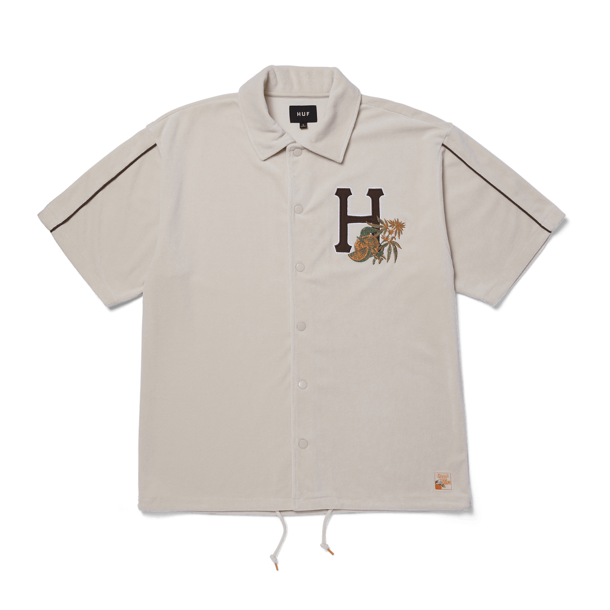 HUF x Midnight Organic H Terry Shirt – HUF Worldwide