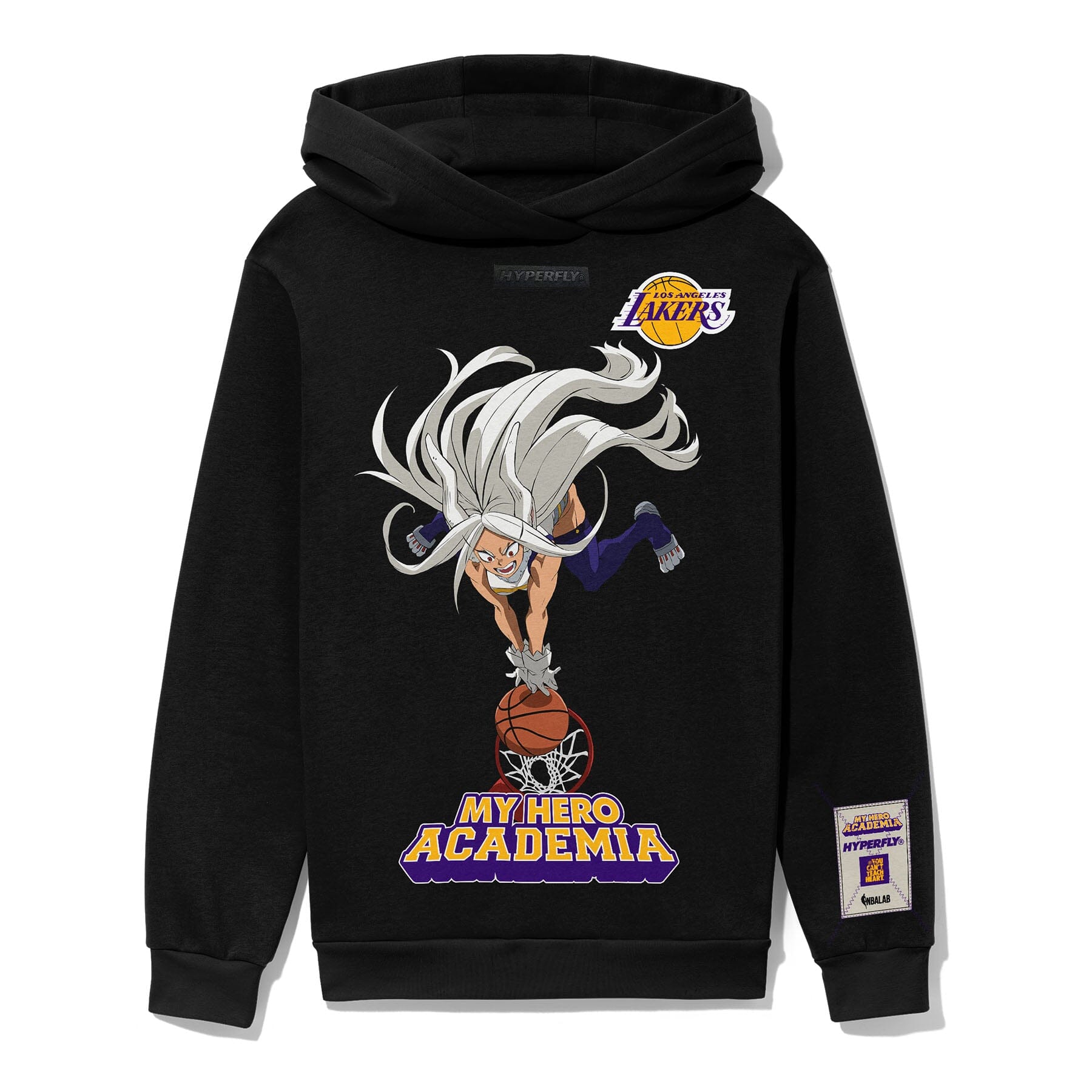 HYPERFLY + NBA + My Hero Academia Lakers Hoodie – Hyperfly