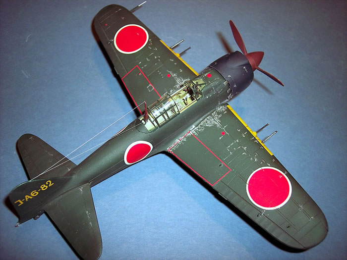 A6M-8 Zero Type 54/64 by Kevin Martin (Hasegawa 1/48)