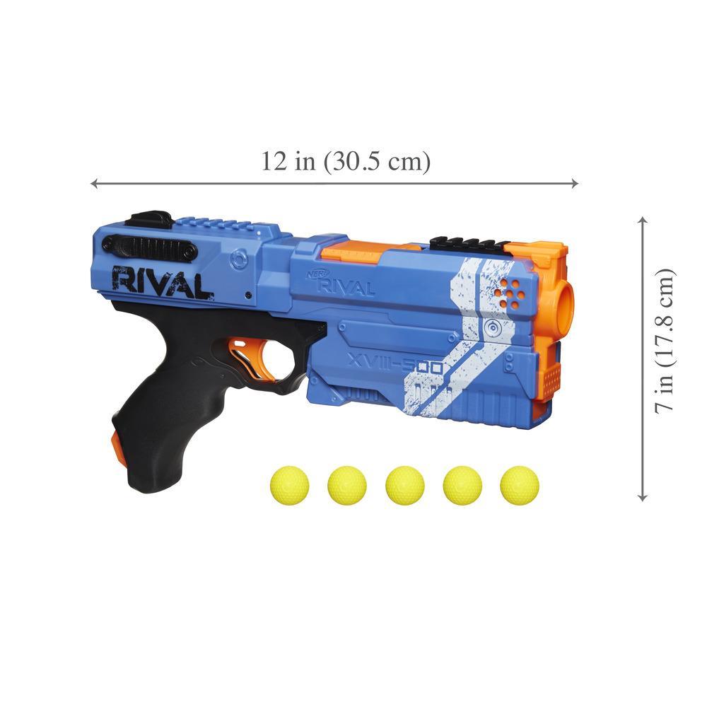 Nerf Rival Team Blue Kronos XVIII-500 Blaster with High-Impact