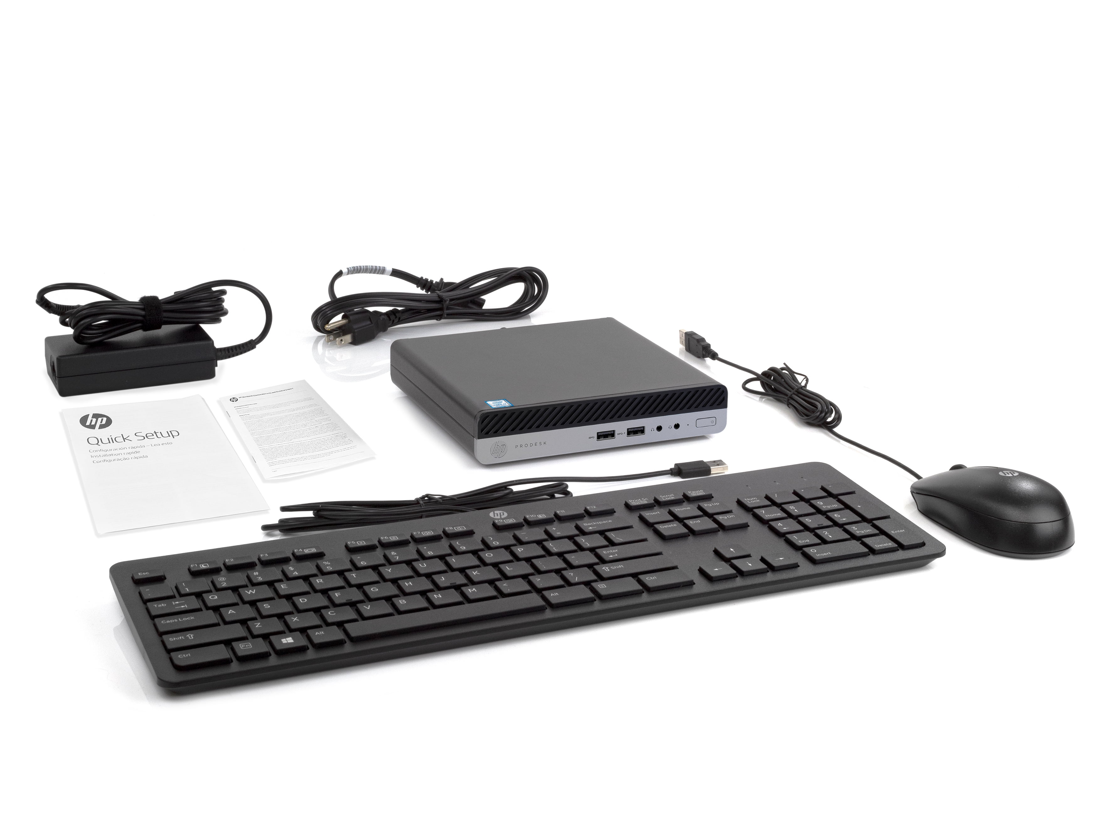 HP ProDesk 400 G5 Mini PC, Intel Core i5-9500T Upto 3.7GHz, 16GB