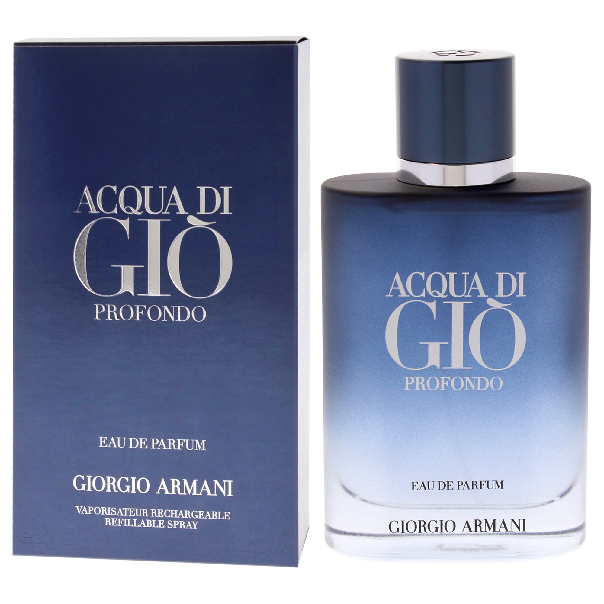 Giorgio Armani Acqua Di Gio Profondo, 3.3 oz EDP Spray, Aromatic