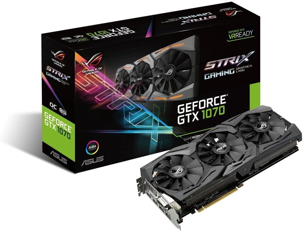 ASUS GeForce RTX 2080 8G ROG Strix OC Edition Graphics Card Gaming