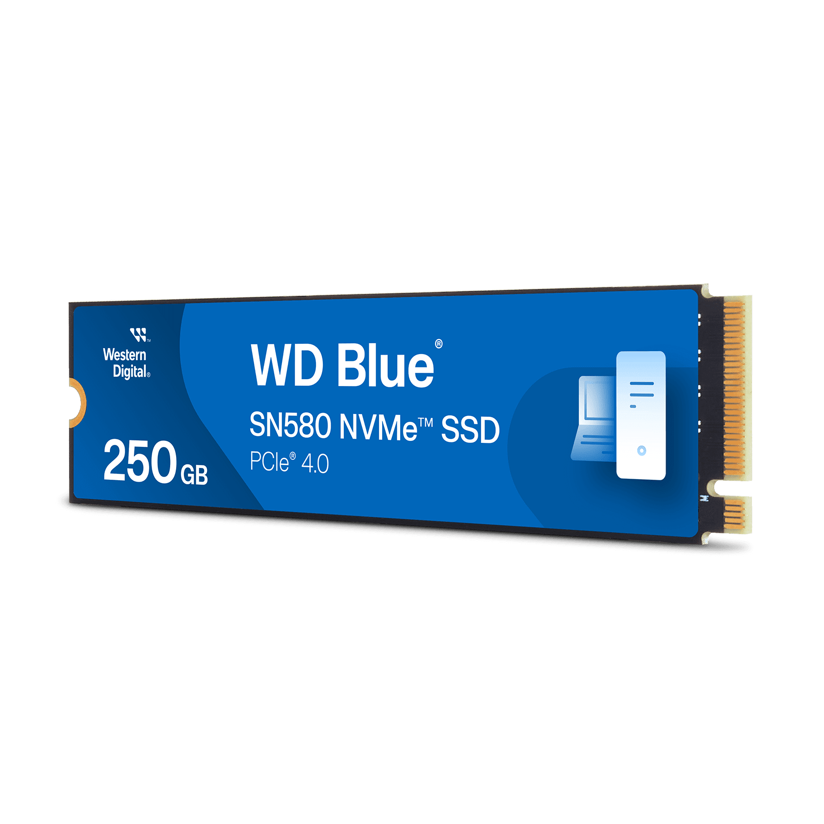 WD Blue 2TB SN580 NVMe SSD, Internal SSD - WDS200T3B0E-00CHF0