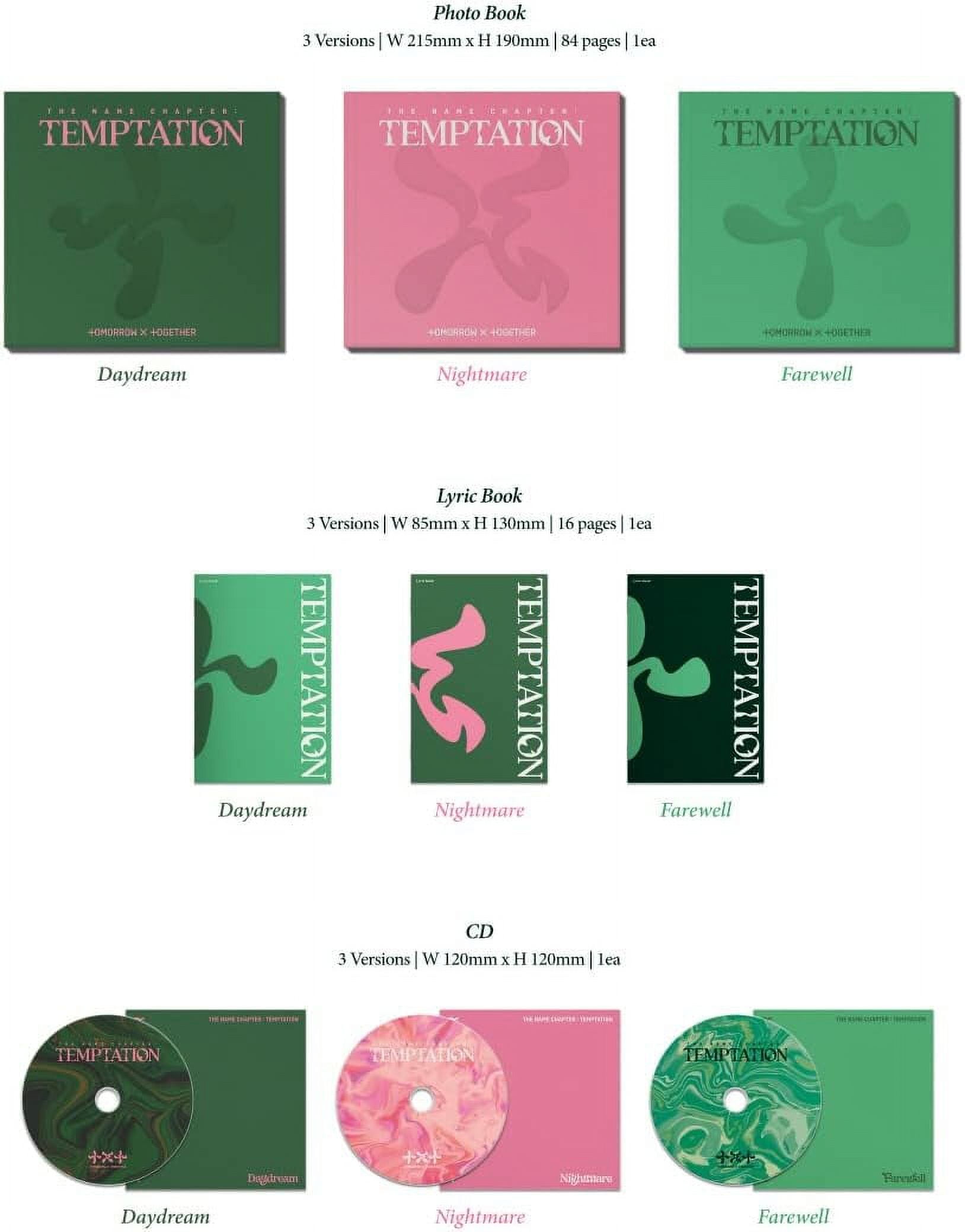 Walmart Exclusive: Tomorrow X Together TEMPTATION Daydream Edition