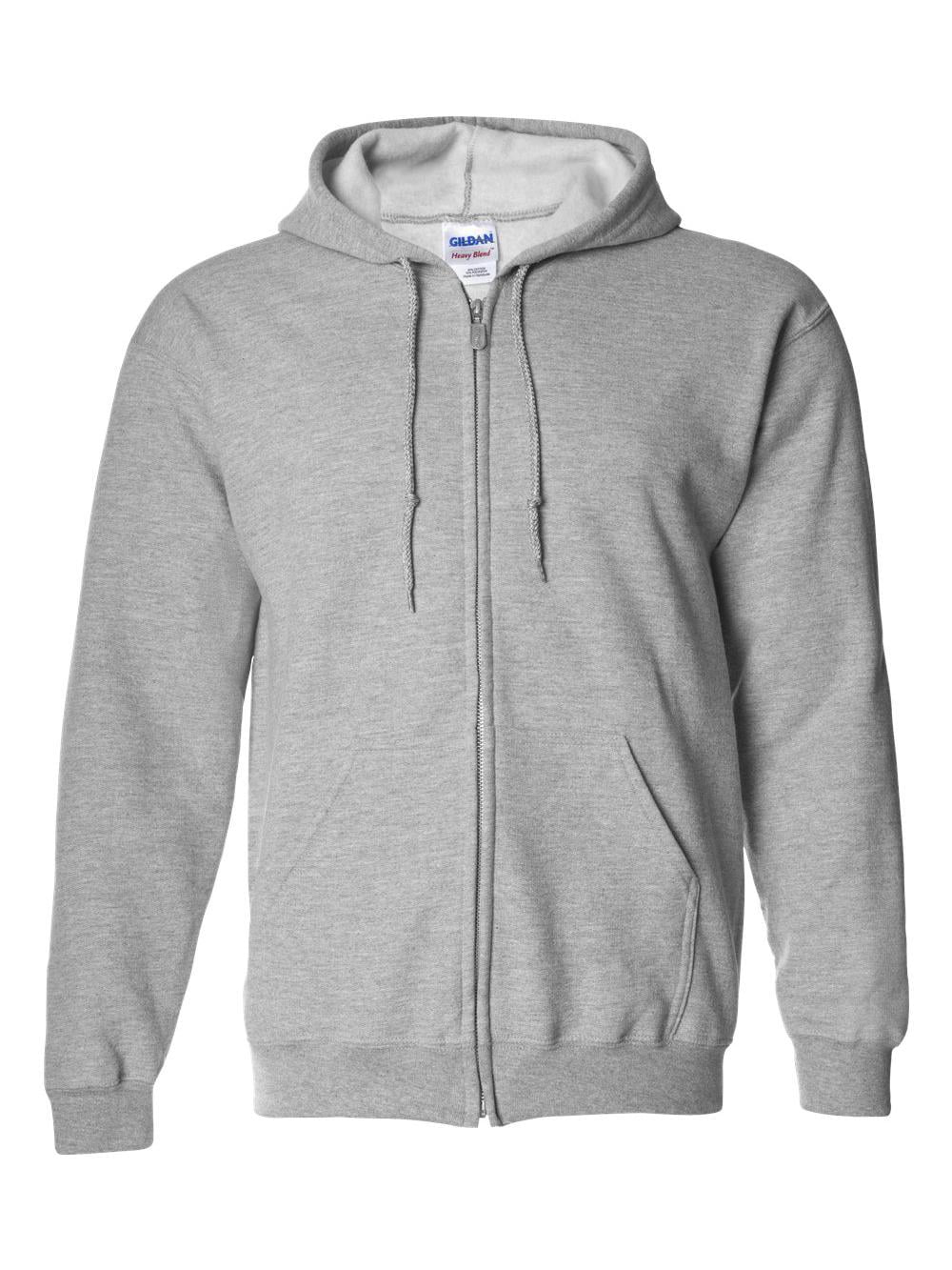 Gildan - Heavy Blend Full-Zip Hooded Sweatshirt - 18600 - Walmart.com