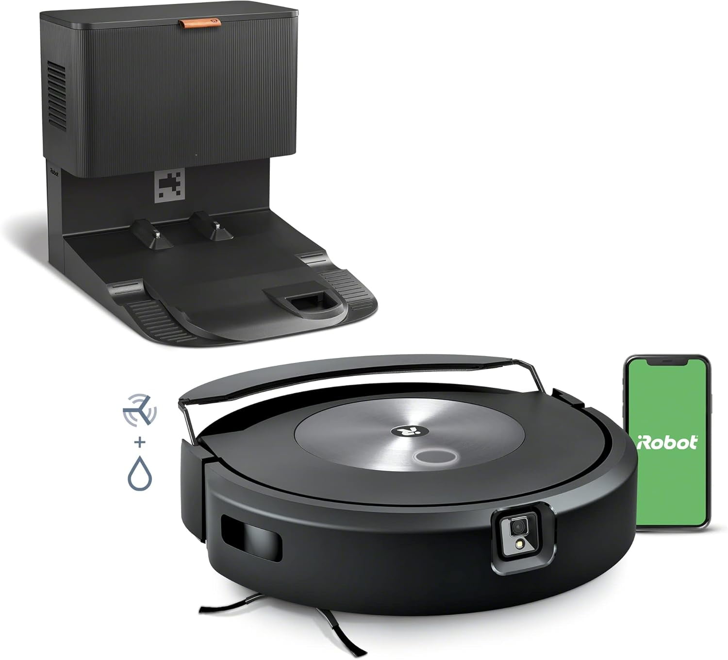 iRobot® Roomba Combo™ J7+ Robot Vacuum and Mop - Walmart.com